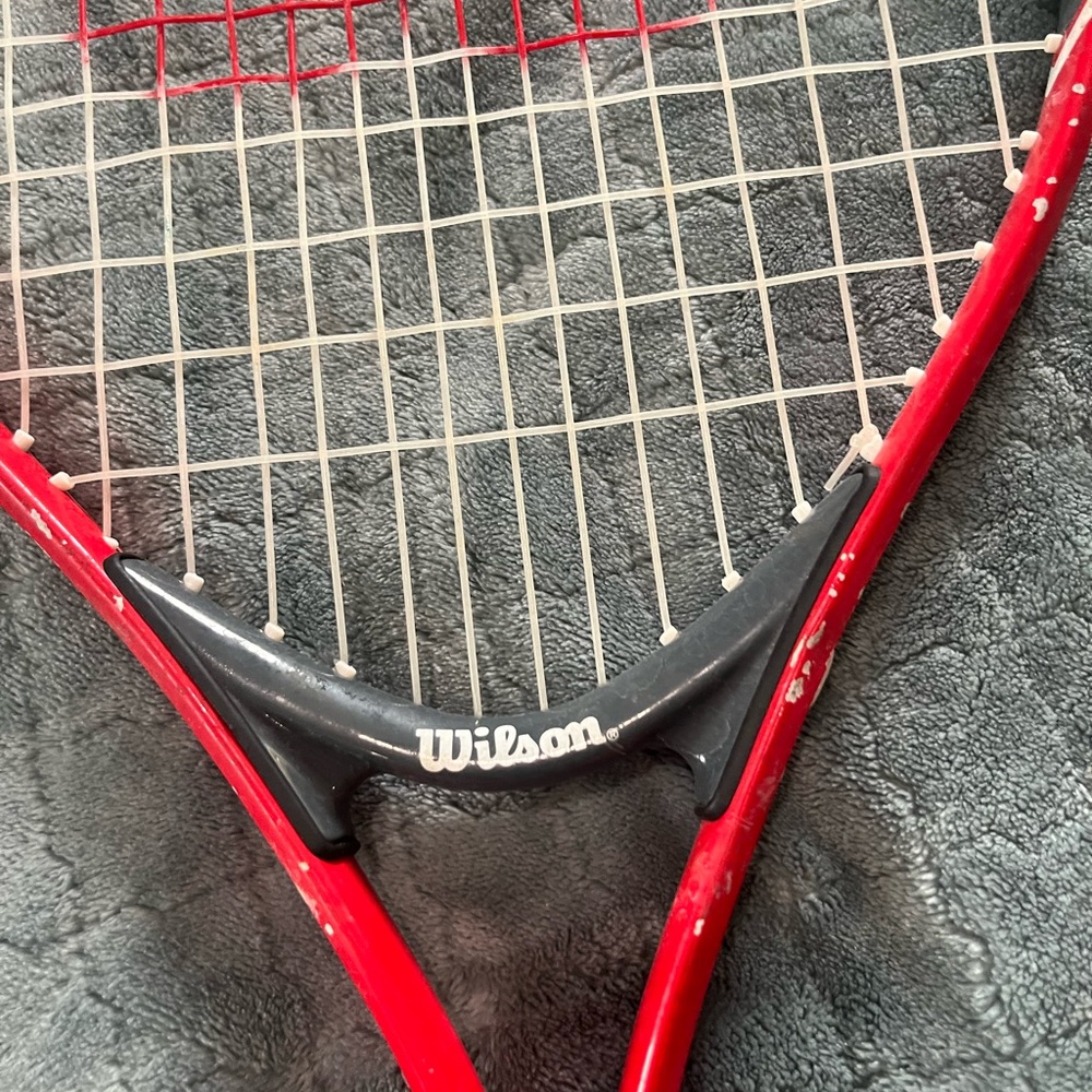 Wilson Red Tennis Racket - Picture 4 of 4